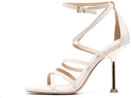 (Women) MICHAEL KORS Calf Leather Stiletto Buckle Slide 'White' 40S3IMHS1L289 (Women) MICHAEL KORS Calf Leather Stiletto Buckle Slide 'White' 40S3IMHS1L289