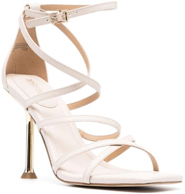 (W) MICHAEL KORS Kulit Anak Lembu Stiletto Buckle Slide 'Putih' 40S3IMHS1L289 Order (W) MICHAEL KORS Kulit Anak Lembu Stiletto Buckle Slide 'Putih' 40S3IMHS1L289
