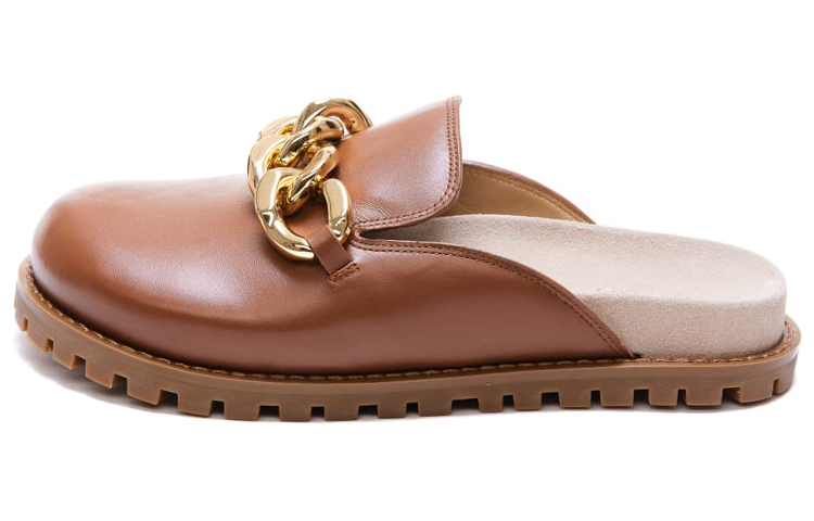 (W) MICHAEL KORS Calfskin Fashion Mule 'Brown'