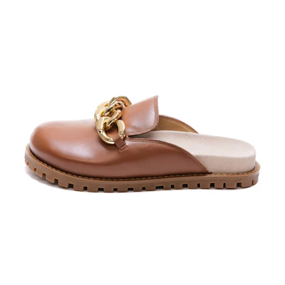 (W) MICHAEL KORS Calfskin Fashion Mule 'Brown'