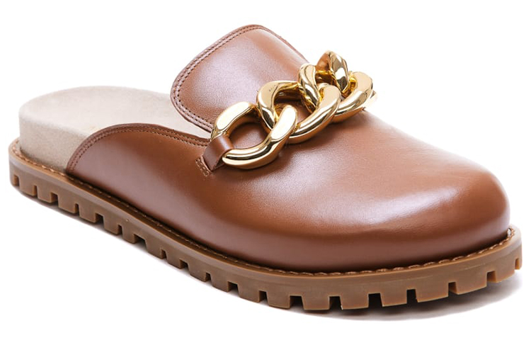 (W) MICHAEL KORS Calfskin Fashion Mule 'Brown' 圖 2