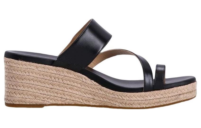 Order (W) MICHAEL KORS Sandalia de Cuña Piel de Ternera 'Moda Negra' 40S3JLMSAL001