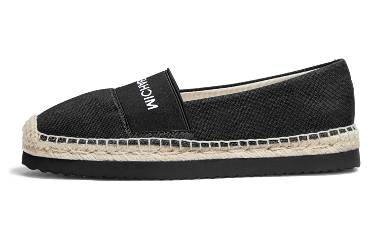 (Women) MICHAEL KORS Canvas Espadrille Flats 'Black' 40S9VIFP1D001