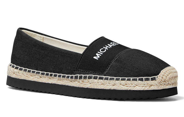 Lookbook (W) MICHAEL KORS Alpargatas de Lona 'Negro' 40S9VIFP1D001