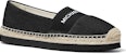 (W) MICHAEL KORS Kasut Espadrille Kanvas 'Hitam' 40S9VIFP1D001
