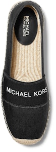 (W) MICHAEL KORS 黑色帆布渔夫鞋 平底鞋 40S9VIFP1D001 Shop (W) MICHAEL KORS 黑色帆布渔夫鞋 平底鞋 40S9VIFP1D001