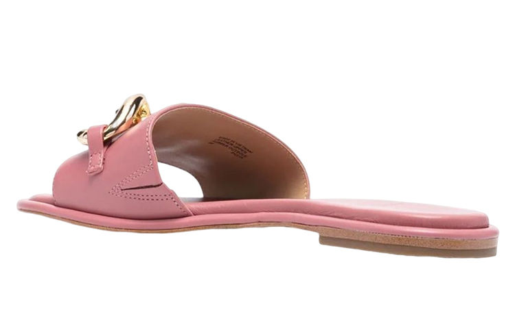 Lookbook (W) 迈克高仕 粉色链条穆勒凉鞋 40S2SCFA3L622