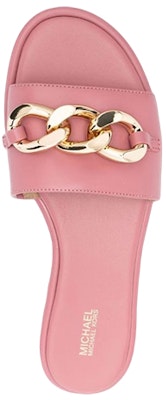 (Women) MICHAEL KORS Chain Mule Sandal 'Pink' 40S2SCFA3L622 Shop (Women) MICHAEL KORS Chain Mule Sandal 'Pink' 40S2SCFA3L622