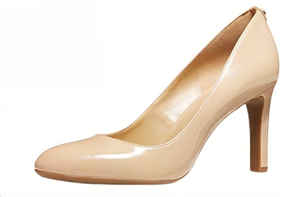 (W) MICHAEL KORS Chantal 'Beige Patent' Beige Berkilat 40F2CNMP1A1716 Shop (W) MICHAEL KORS Chantal 'Beige Patent' Beige Berkilat 40F2CNMP1A1716