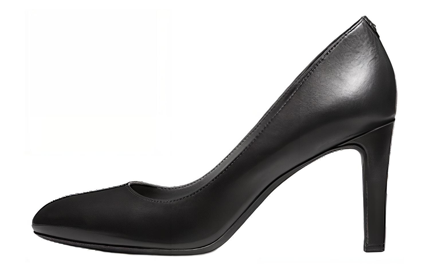 Buy MICHAEL KORS 迈克高仕 Chantal 皮革 時尚潮流 細跟 高筒鞋 女款 黑色