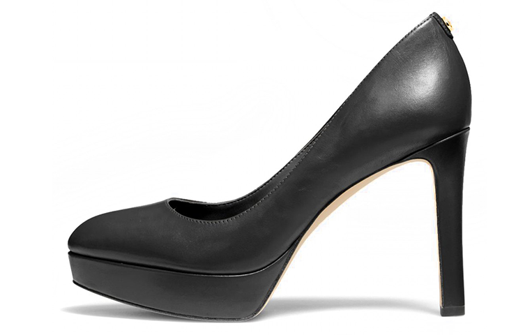 (Women) MICHAEL KORS Chantal 'Black Leather Pointed Toe' 40F2CNMP2L001