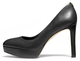 (Women) MICHAEL KORS Chantal 'Black Leather Pointed Toe' 40F2CNMP2L001 (Women) MICHAEL KORS Chantal 'Black Leather Pointed Toe' 40F2CNMP2L001