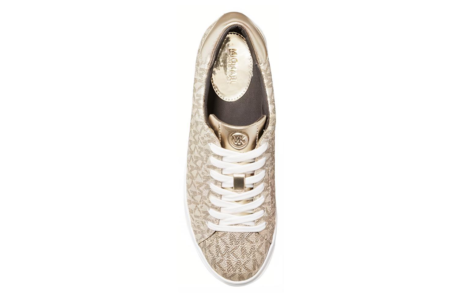 Purchase MICHAEL KORS Chapman 時尚金屬徽標板鞋 女款 金色
