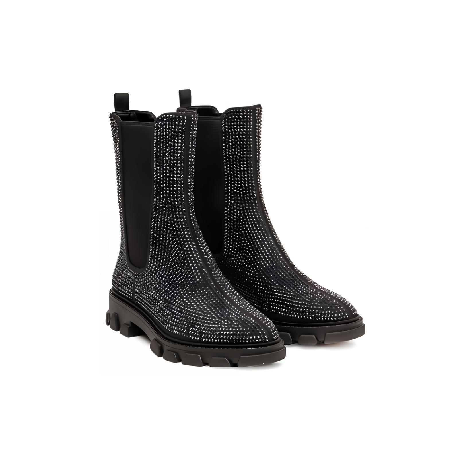 (W) MICHAEL KORS Chelsea Boot 'Black Fashion' 圖 3