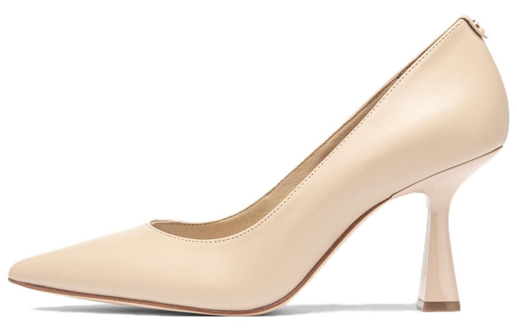 (W) MICHAEL KORS Clara 'Nude Wine Glass Heel'