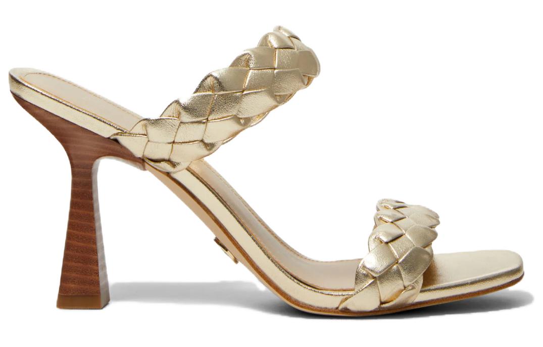 (W) MICHAEL KORS Clara High Heel Sandal 'Gold Weave' 圖 2