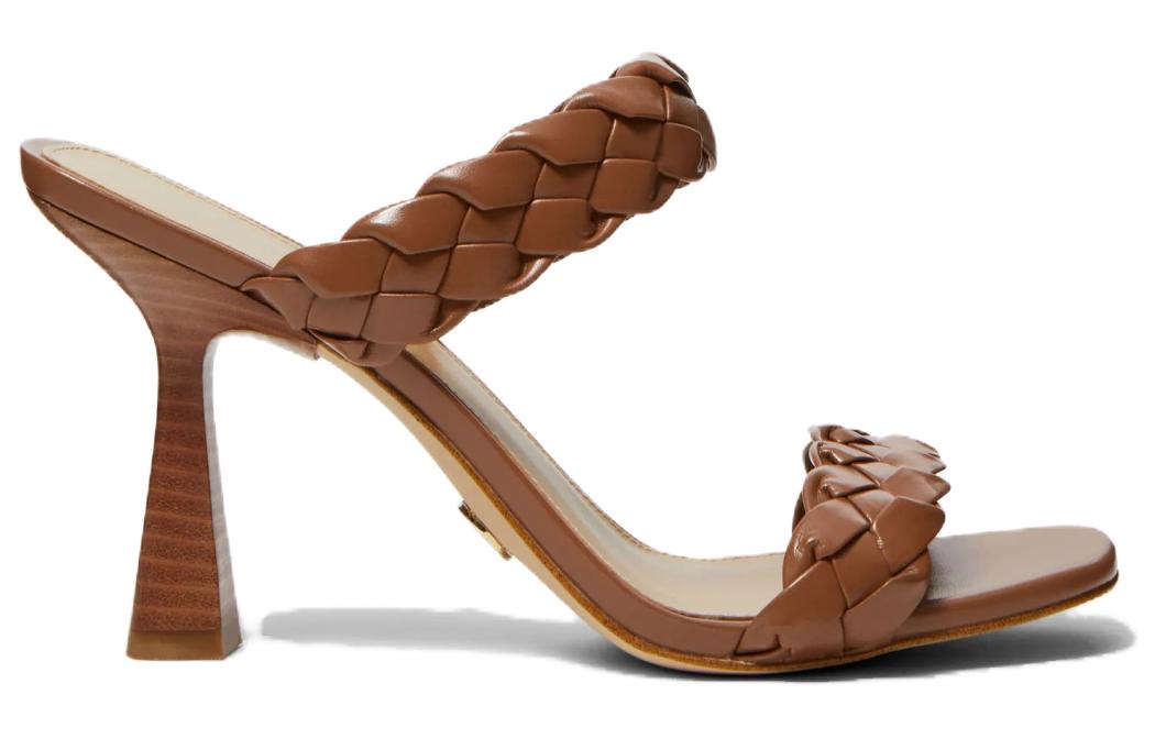 (W) MICHAEL KORS Clara Woven High-Heel Sandal 'Brown' 圖 2