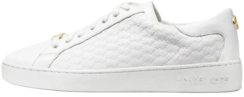 (Women) Michael Kors Colby White Low-Top Fashion Leather Sneakers. 43R5COFP2L085 (Women) Michael Kors Colby White Low-Top Fashion Leather Sneakers. 43R5COFP2L085