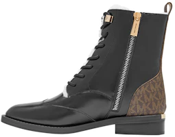 (Women) MICHAEL KORS Colorblock Casual Boot 'Black Brown' 40R1ASFB5L007 (Women) MICHAEL KORS Colorblock Casual Boot 'Black Brown' 40R1ASFB5L007