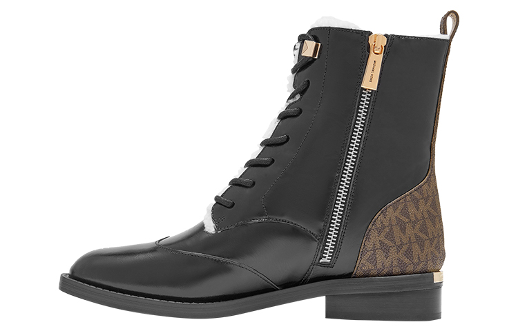 (Women) MICHAEL KORS Colorblock Casual Boot 'Black Brown' 40R1ASFB5L007