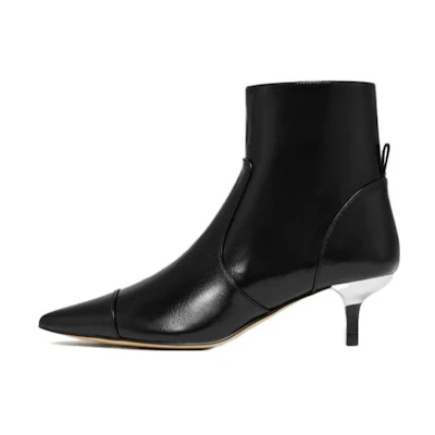 (W) MICHAEL KORS CMFT Casual Ankle Boot 'Black Leather'