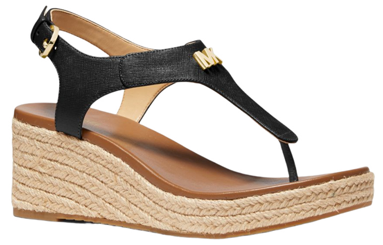 Order (Women) MICHAEL KORS Comfort Casual Woven Sandals 'Black' 40T0LAMS2L0001