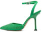 Buy (W) MICHAEL KORS Tacón de Aguja Verde con Hebilla y Cristales Decorativos 40R3IMHP1D322