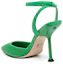 Shop (W) MICHAEL KORS Tacón de Aguja Verde con Hebilla y Cristales Decorativos 40R3IMHP1D322