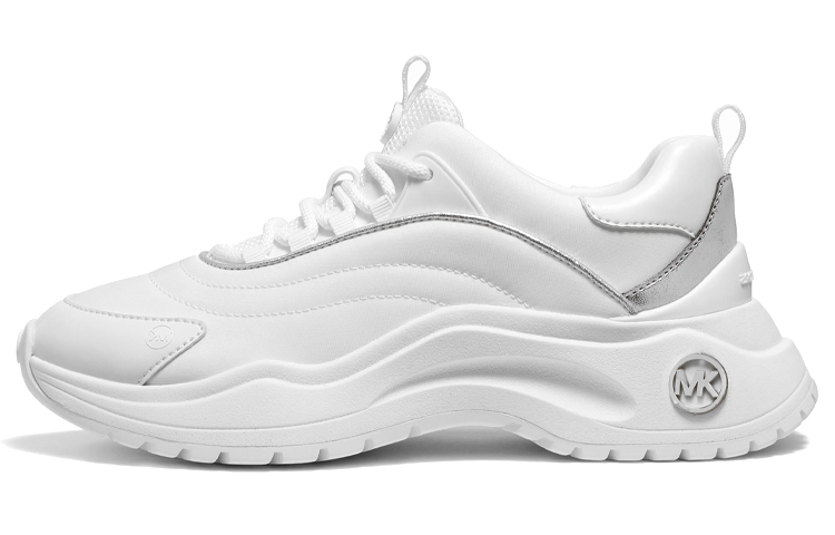 (Women) MICHAEL KORS Dara 'White Low-Top' 43F2DRFS1D085