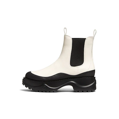 (W) MICHAEL KORS Dupree Chelsea Boot 'White'