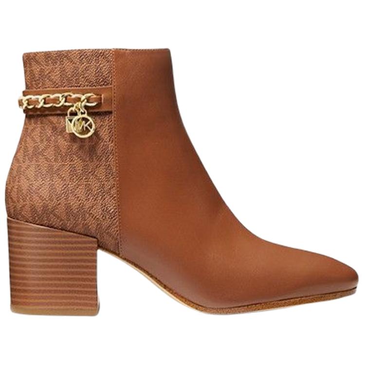 (W) MICHAEL KORS Elsa Boot 'Logo and Leather Brown' 圖 2