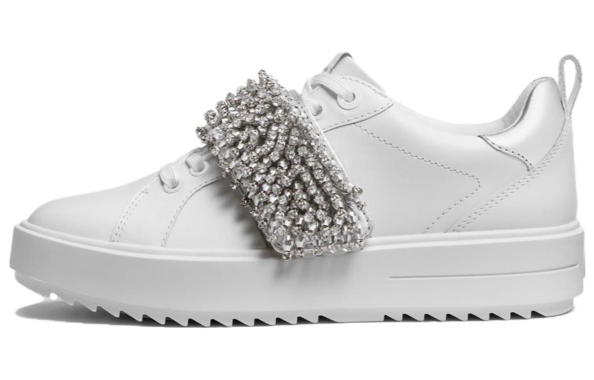 (W) MICHAEL KORS Emmet Low 'White Leather'