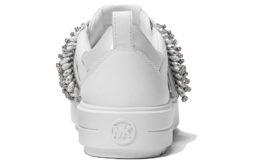 (W) MICHAEL KORS Emmet Low 'White Leather' 圖 4