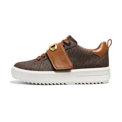 (W) MICHAEL KORS Emmett 'Brown Monogram'