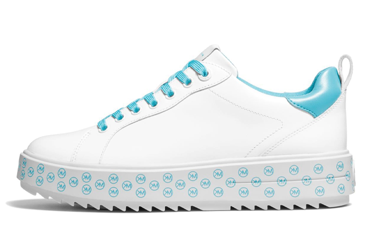 (W) MICHAEL KORS Emmett 'White Blue Logo Detail'