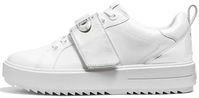 (Women) MICHAEL KORS Emmett Leather Lace-Up Low-Top 'White Fashion' 43F2EMFS2L085 (Women) MICHAEL KORS Emmett Leather Lace-Up Low-Top 'White Fashion' 43F2EMFS2L085