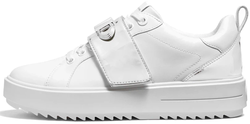 (W) MICHAEL KORS Emmett Sepatu Kulit Tali Putih Rendah 'Gaya Fashion' 43F2EMFS2L085 Buy (W) MICHAEL KORS Emmett Sepatu Kulit Tali Putih Rendah 'Gaya Fashion' 43F2EMFS2L085