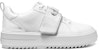 (W) MICHAEL KORS Emmett Kulit Kasut Rendah 'White Fashion' 43F2EMFS2L085