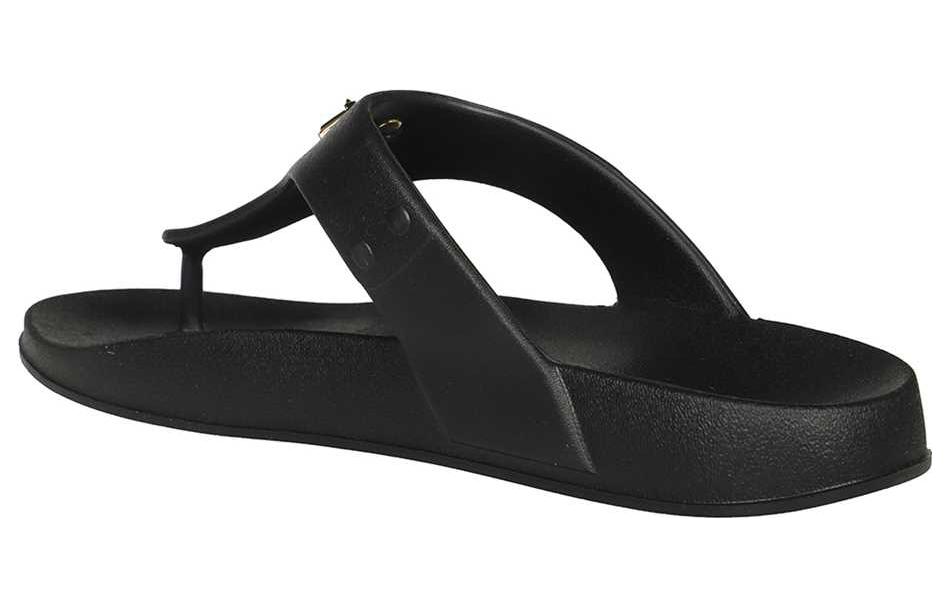 (W) MICHAEL KORS Eva 'Black CMFT Fashion Thong Slippers' 圖 3