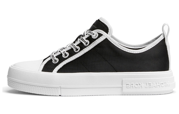 (W) MICHAEL KORS Evy Low-Top 'Black and White'