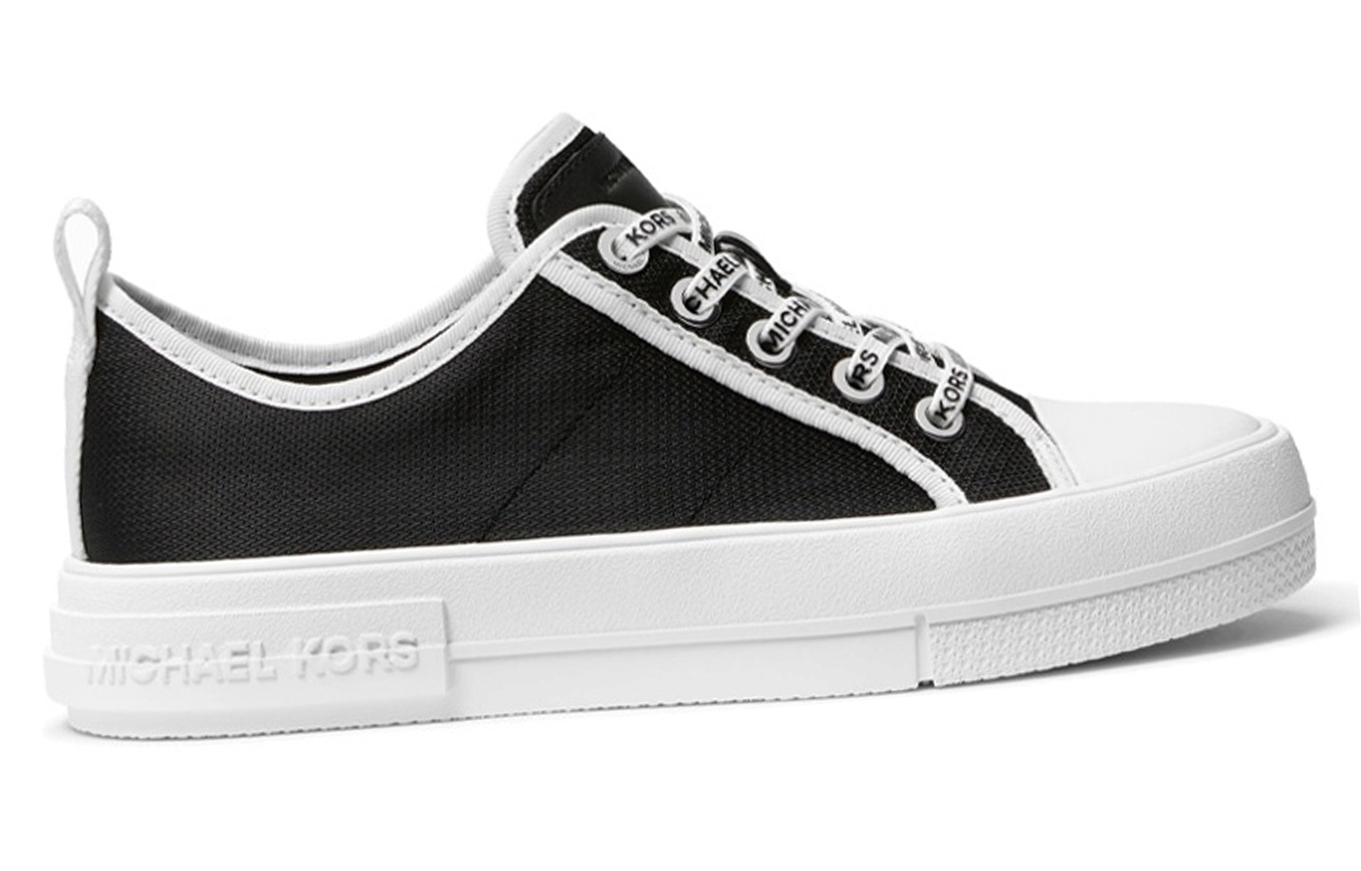 (W) MICHAEL KORS Evy Low-Top 'Black and White' 圖 2