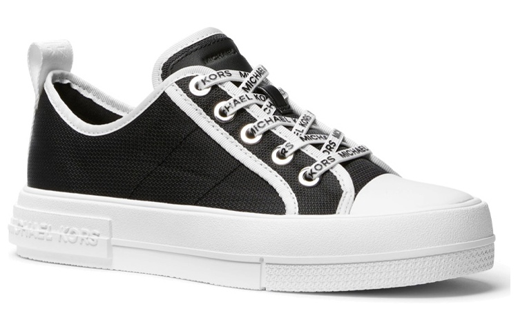 (W) MICHAEL KORS Evy Low-Top 'Black and White' 圖 3