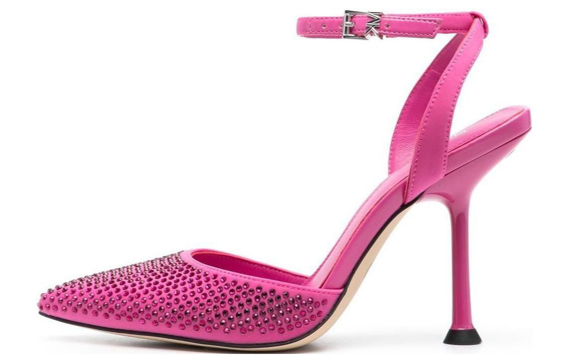 (Women) MICHAEL KORS Fabric 'Elegant Comfortable Light Pink Stiletto' 40R3IMHP1D614