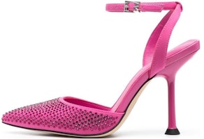 (Women) MICHAEL KORS Fabric 'Elegant Comfortable Light Pink Stiletto' 40R3IMHP1D614 (Women) MICHAEL KORS Fabric 'Elegant Comfortable Light Pink Stiletto' 40R3IMHP1D614