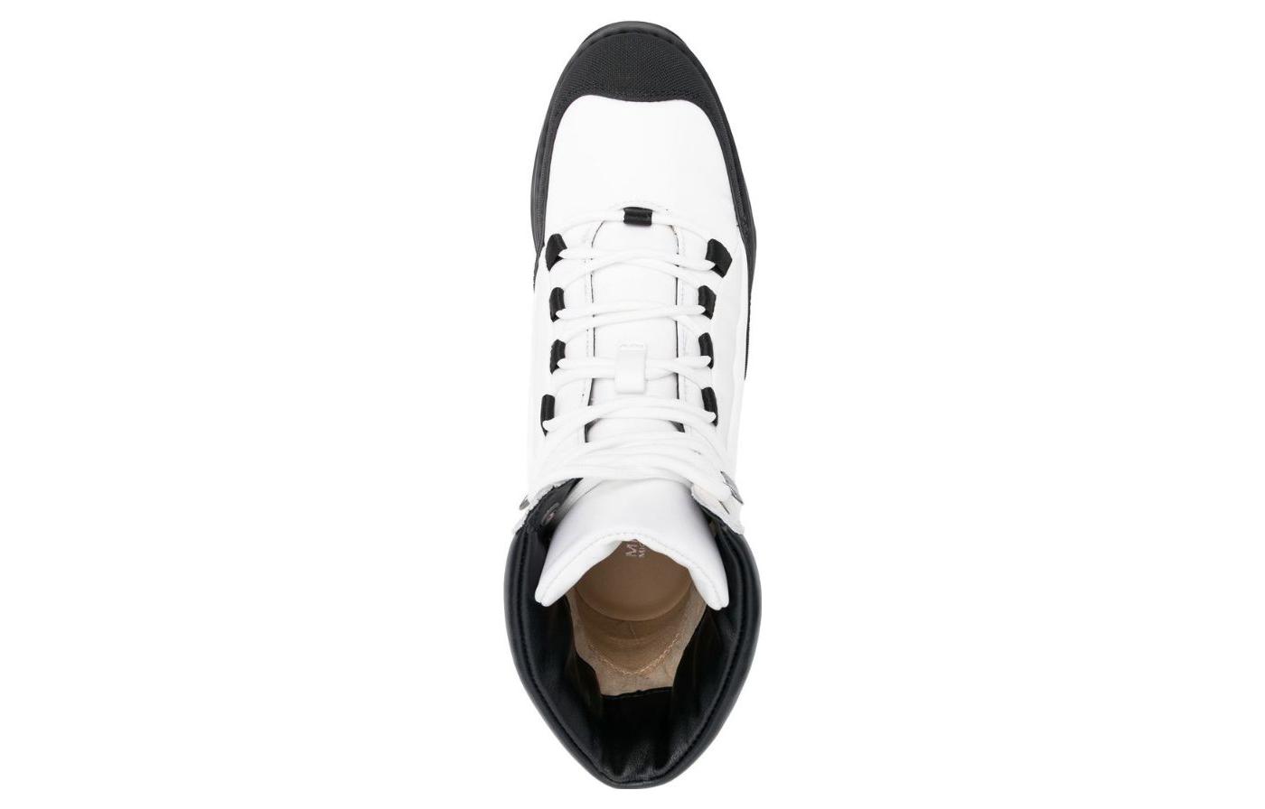 (W) MICHAEL KORS Fabric Ankle Boots 'Black and White CMFT' 圖 5