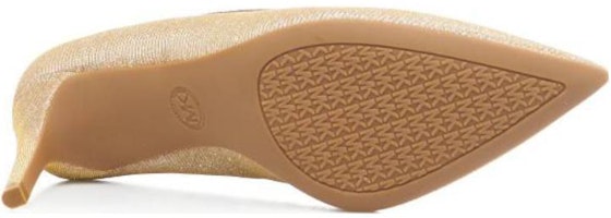 (W) MICHAEL KORS 金色高级面料高跟鞋 40F3ALMP4D260 Shop (W) MICHAEL KORS 金色高级面料高跟鞋 40F3ALMP4D260