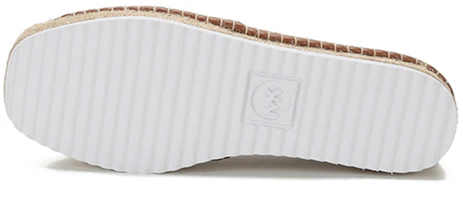 Details for (W) MICHAEL KORS Sepatu Espadrille Monogram Kain 'Ebony' 40S1LNFP2Y-BEIGE-EBONY