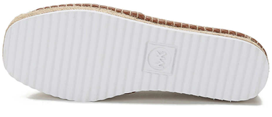 (Women) MICHAEL KORS Fabric Monogram Espadrille Flats 'Ebony' 40S1LNFP2Y-BEIGE-EBONY Details for (Women) MICHAEL KORS Fabric Monogram Espadrille Flats 'Ebony' 40S1LNFP2Y-BEIGE-EBONY