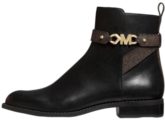 (Women) MICHAEL KORS Farrah Leather Zip Bootie 'Black' 40F1FHFE6L001 Buy (Women) MICHAEL KORS Farrah Leather Zip Bootie 'Black' 40F1FHFE6L001