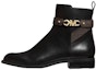 Buy (W) MICHAEL KORS Farrah Leather Zip Bootie 'Hitam' 40F1FHFE6L001